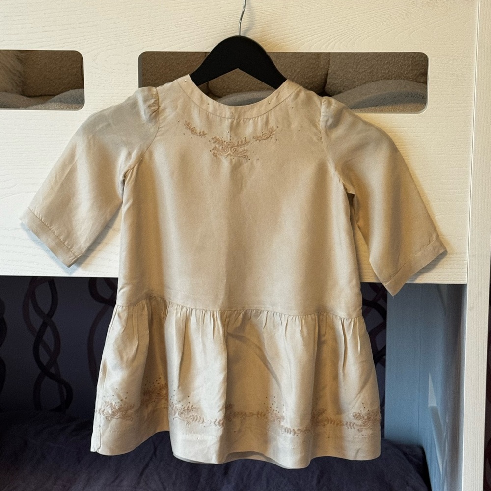 BONPOINT silk dress - Size 4
